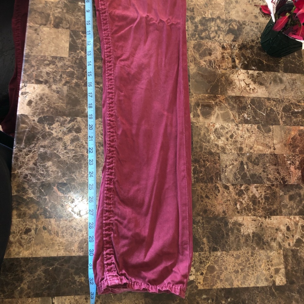 Burgundy True Religion Pants - Picture 6 of 10
